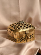 Vintage Brass Trinket Box