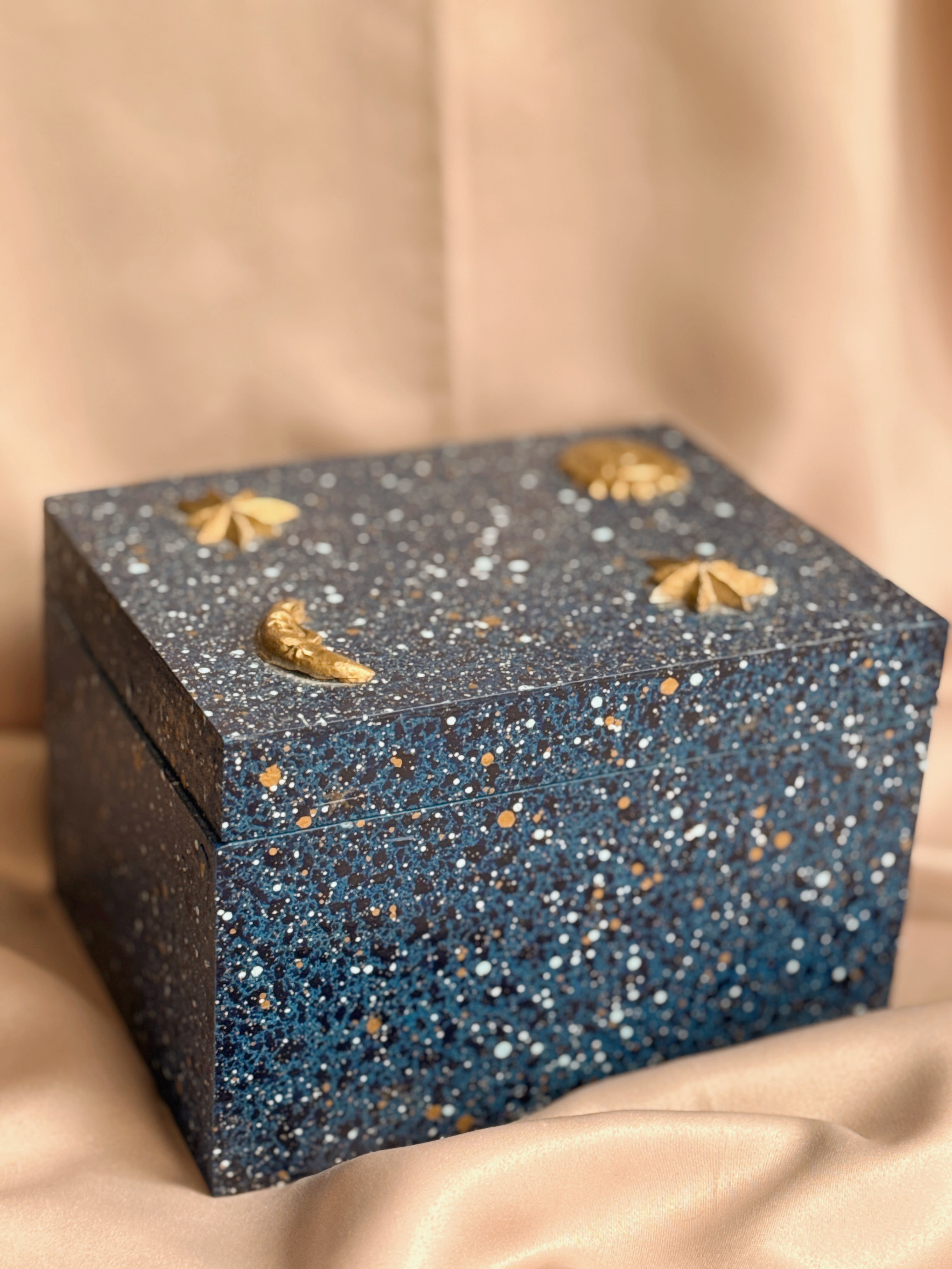 Vintage Whimsigoth Celestial Storage Box