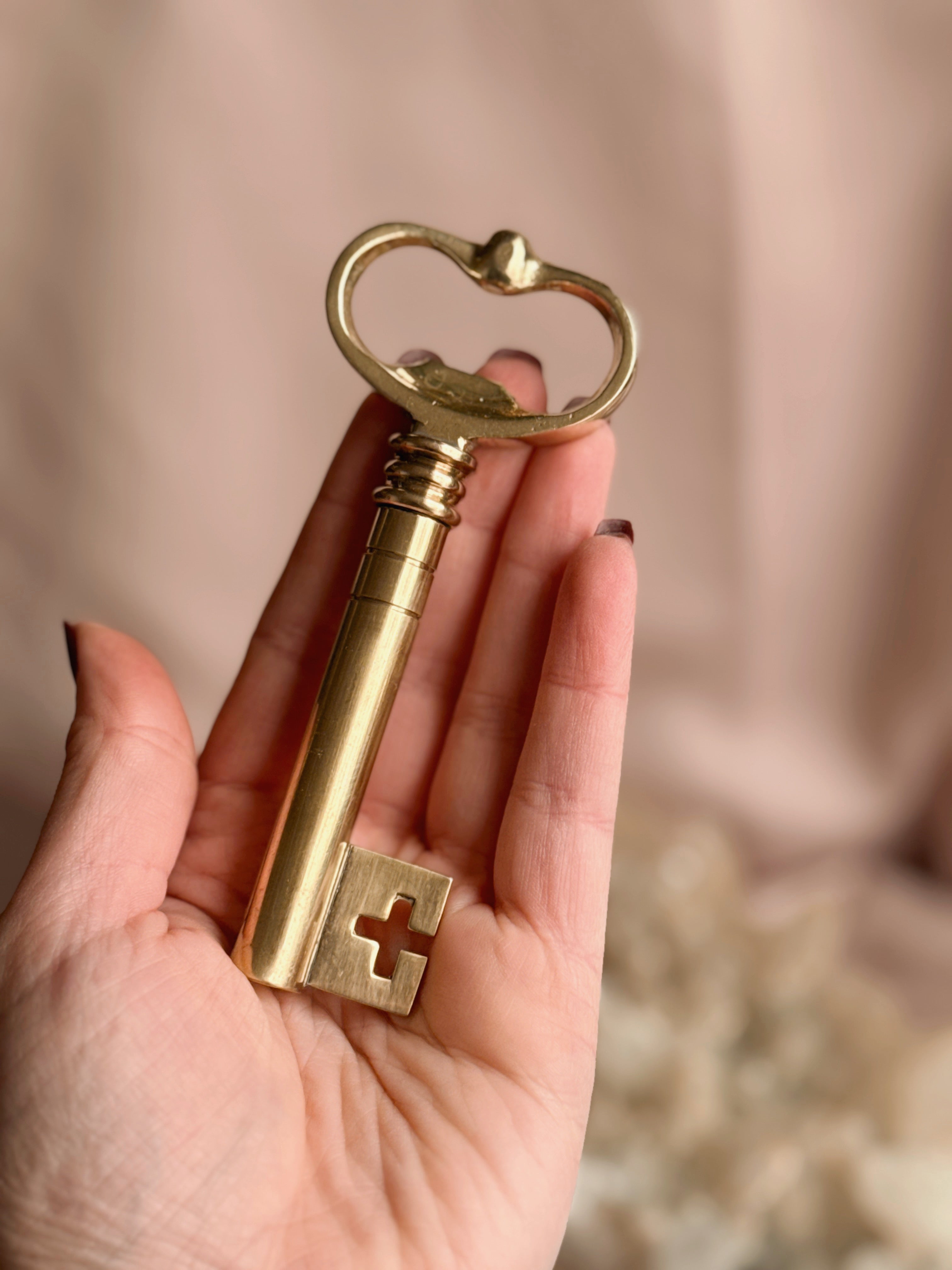 Vintage Brass Key