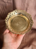 Vintage Brass Trinket Bowl