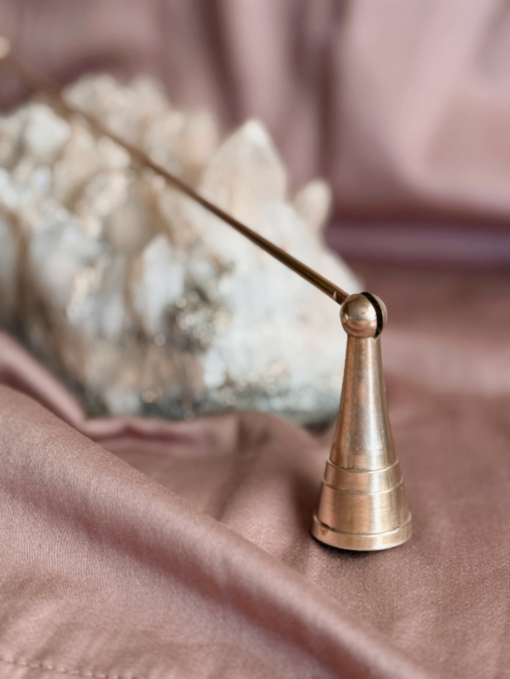Vintage Brass Candle Snuffer