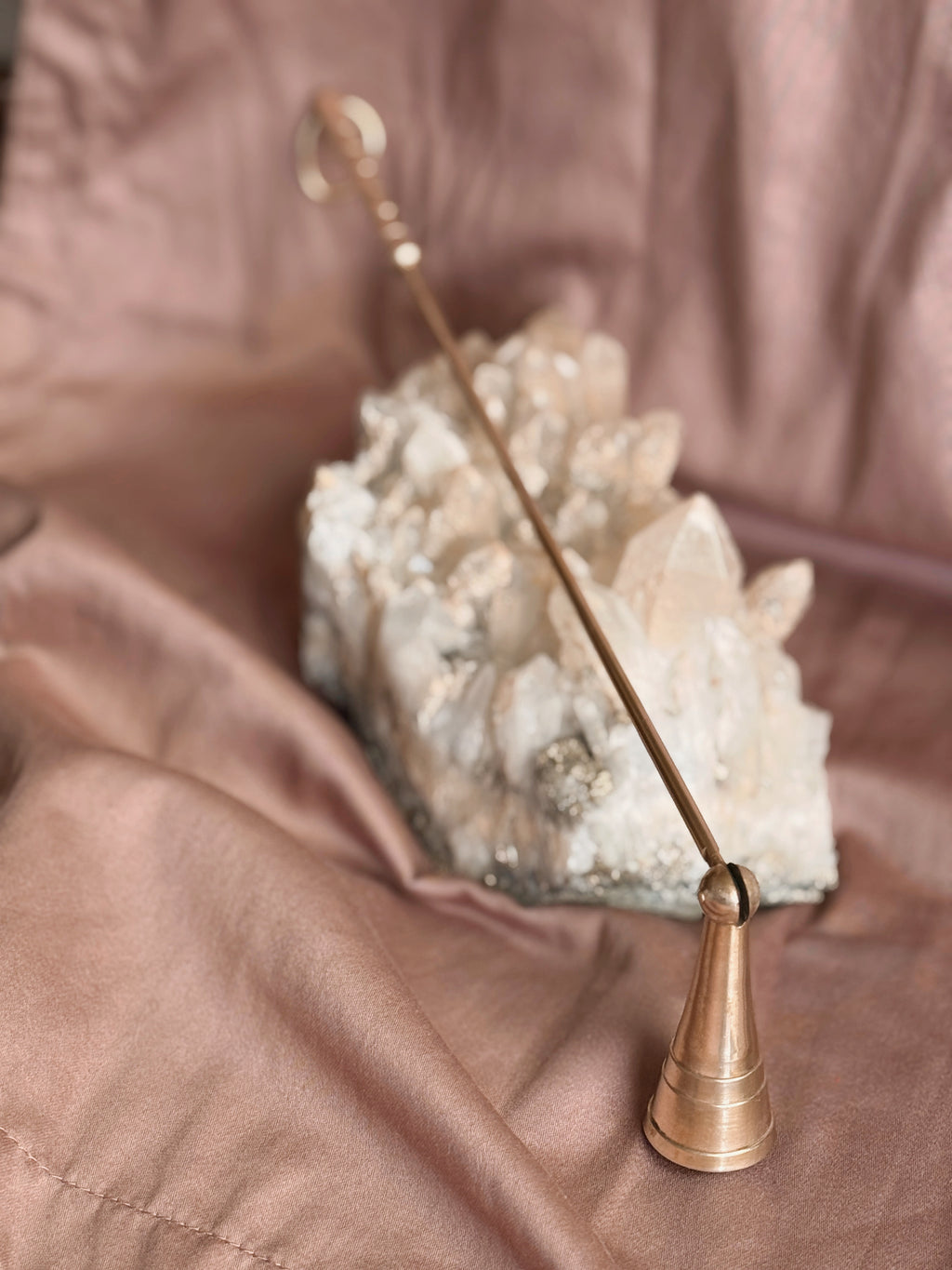 Vintage Brass Candle Snuffer