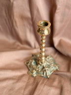 Vintage Brass Candlestick Holder