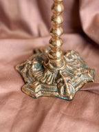 Vintage Brass Candlestick Holder