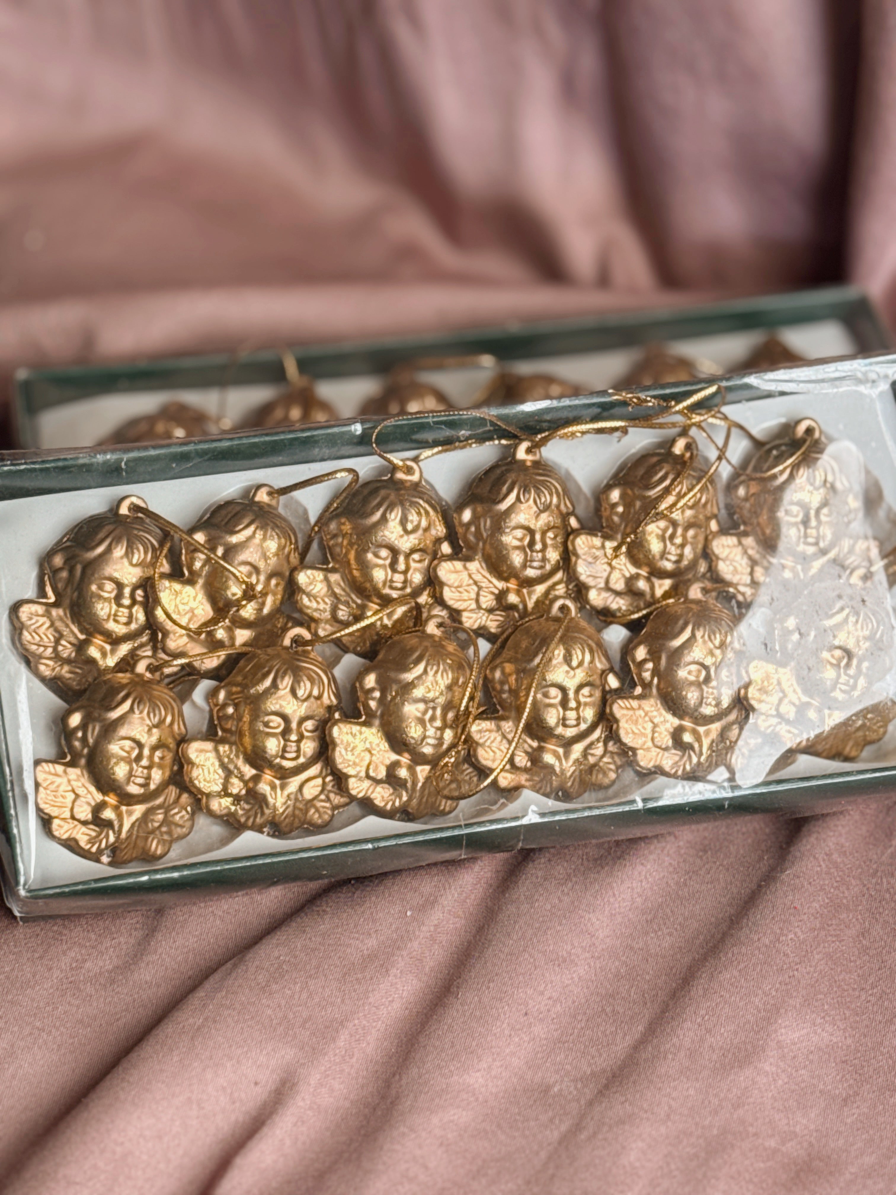 Vintage Hanging Cherub Decorations