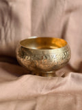 Vintage Brass Incense Pot
