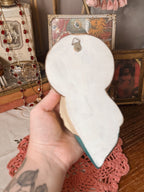 Vintage Madonna + Child Chalkware