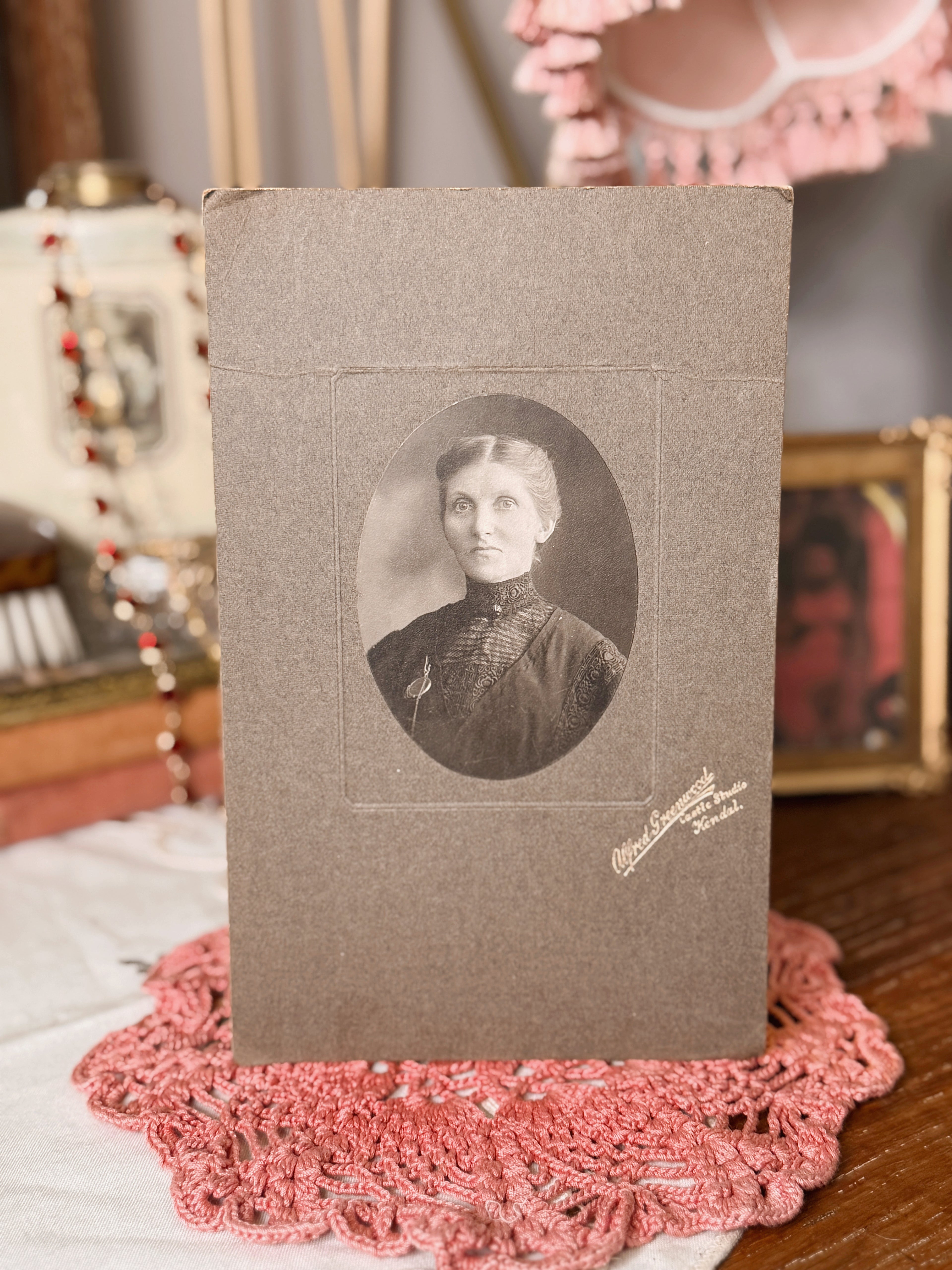 Victorian Lady Cabinet Card