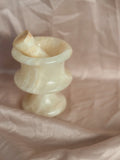 Vintage Onyx Mortar + Pestle