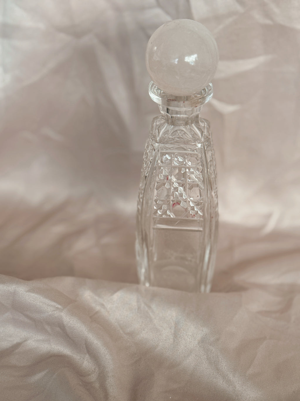 Vintage Crystal Bottle