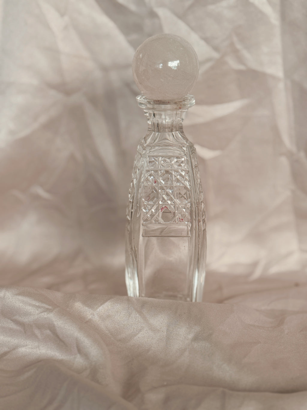 Vintage Crystal Bottle