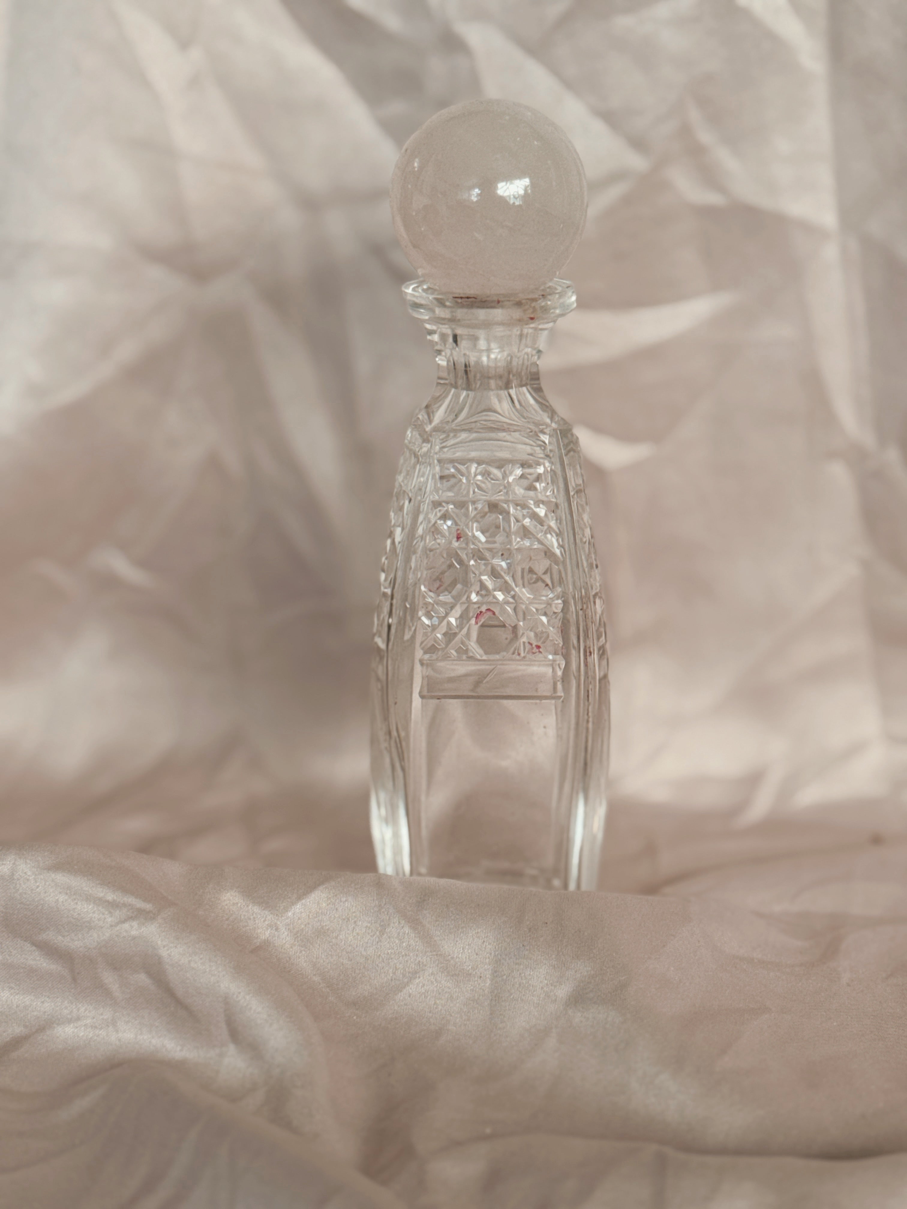 Vintage Crystal Bottle