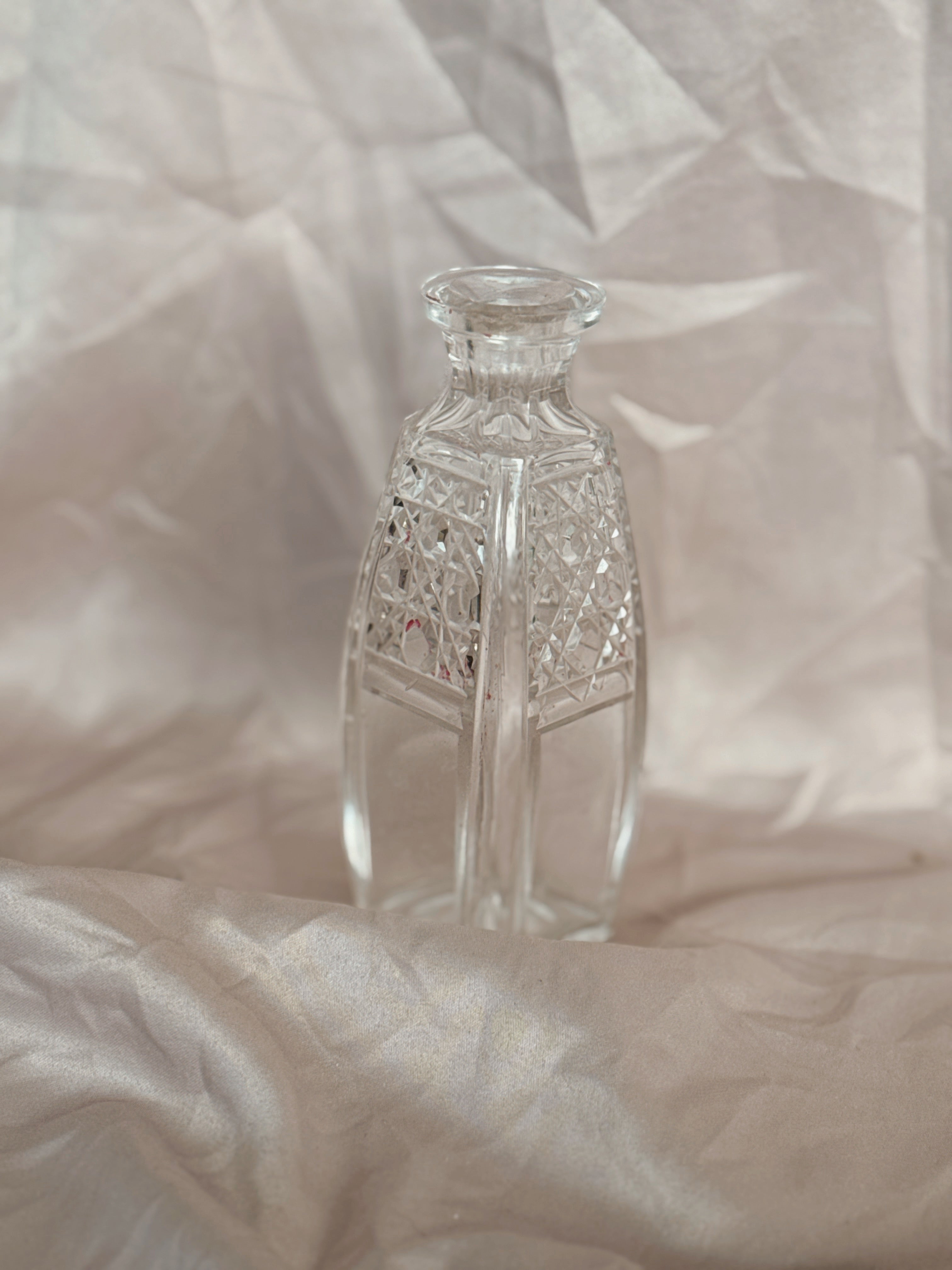 Vintage Crystal Bottle