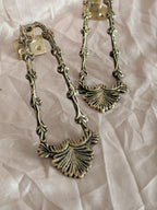 Vintage Brass Rococo Curtain Hold Backs