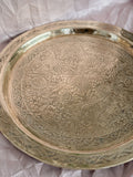 Vintage Large Brass Tray (UK ONLY)