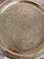 Vintage Large Brass Tray (UK ONLY)
