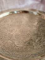 Vintage Large Brass Tray (UK ONLY)