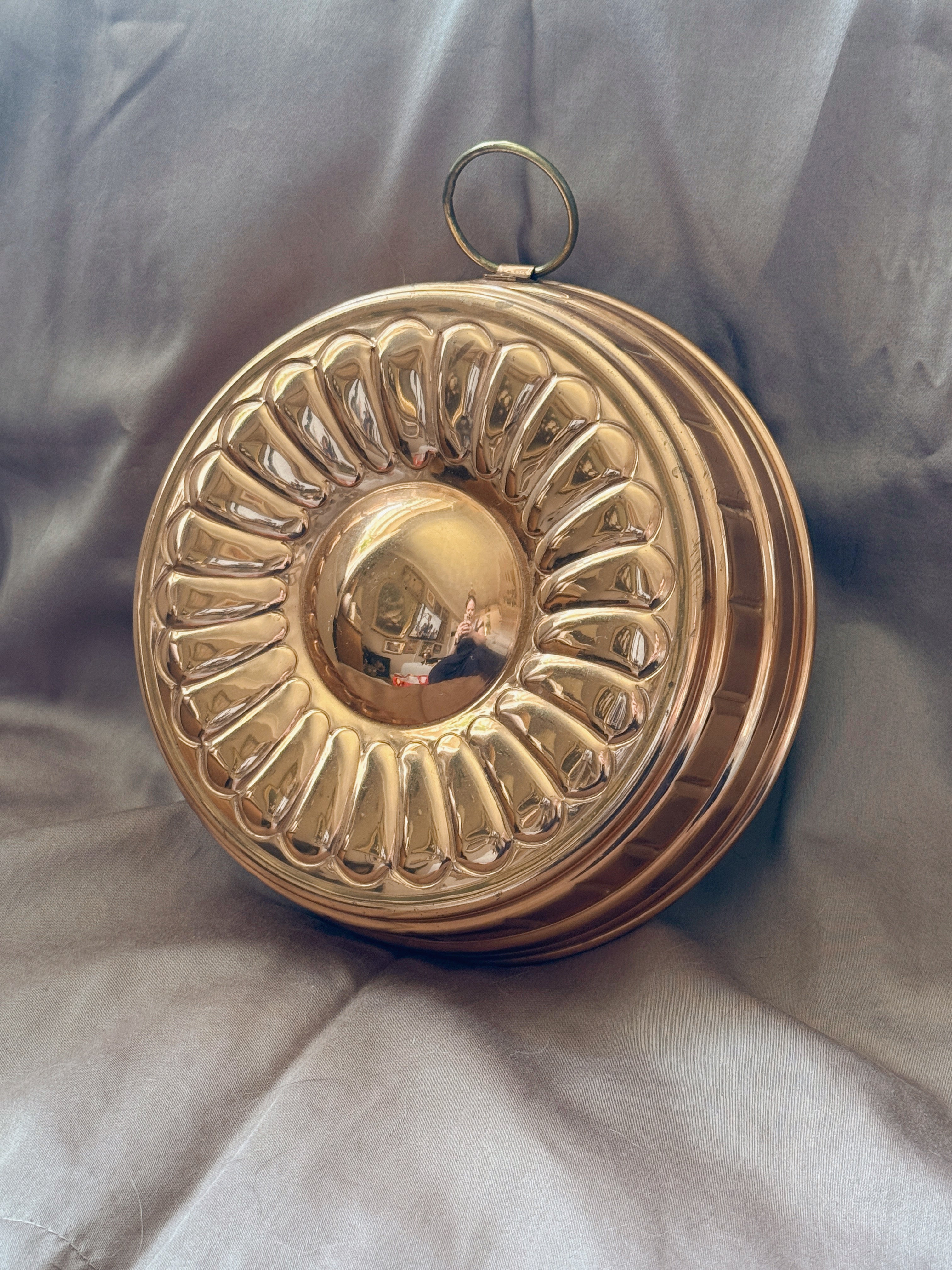 Vintage Copper Jelly Mould