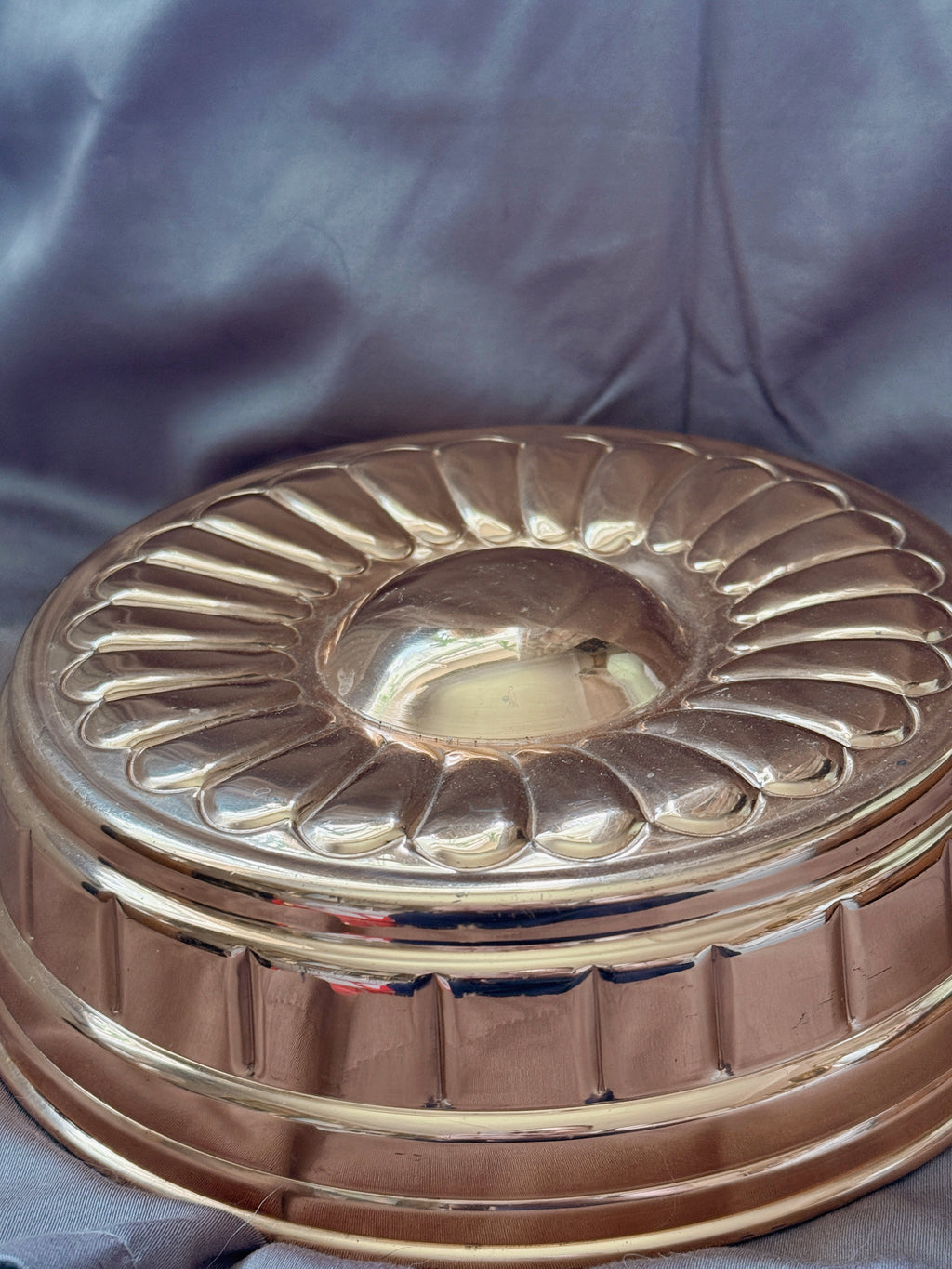 Vintage Copper Jelly Mould