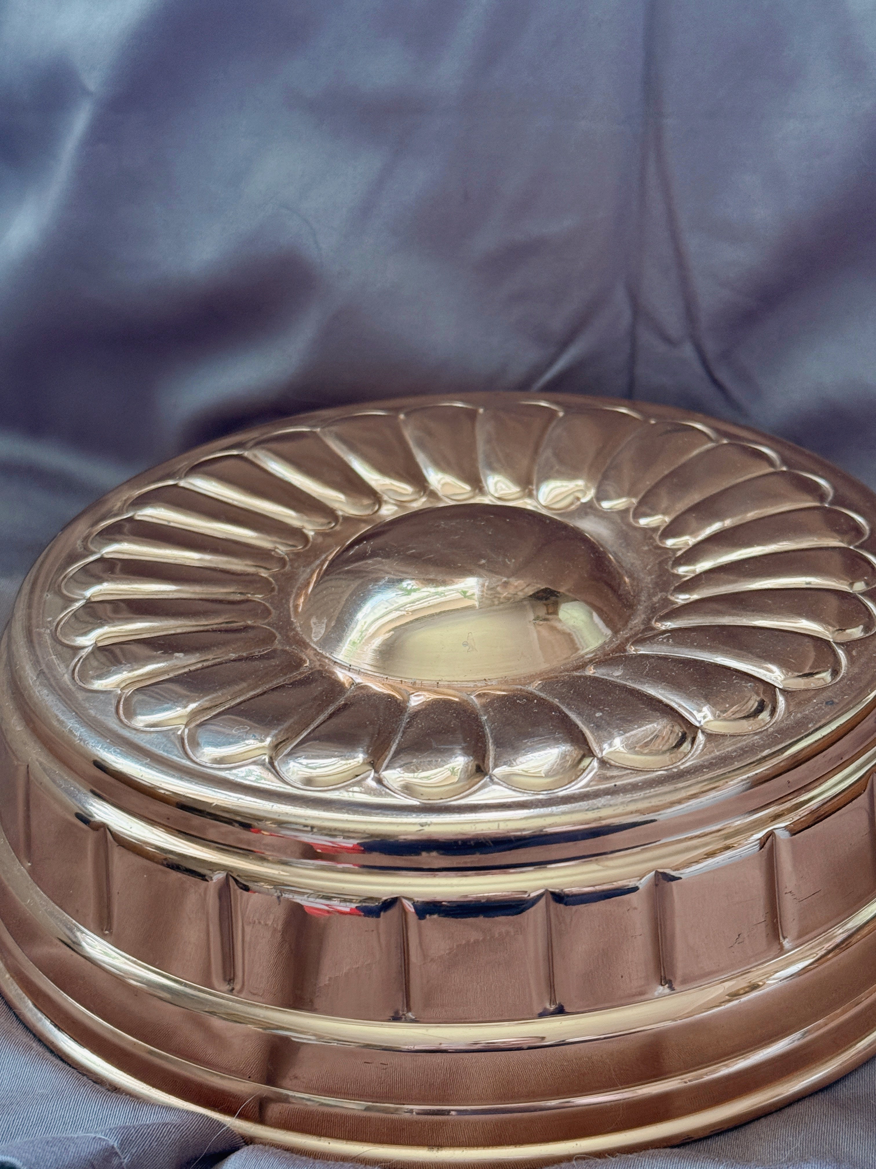 Vintage Copper Jelly Mould