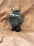 Vintage Blue Heart Jar