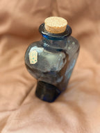 Vintage Blue Heart Jar