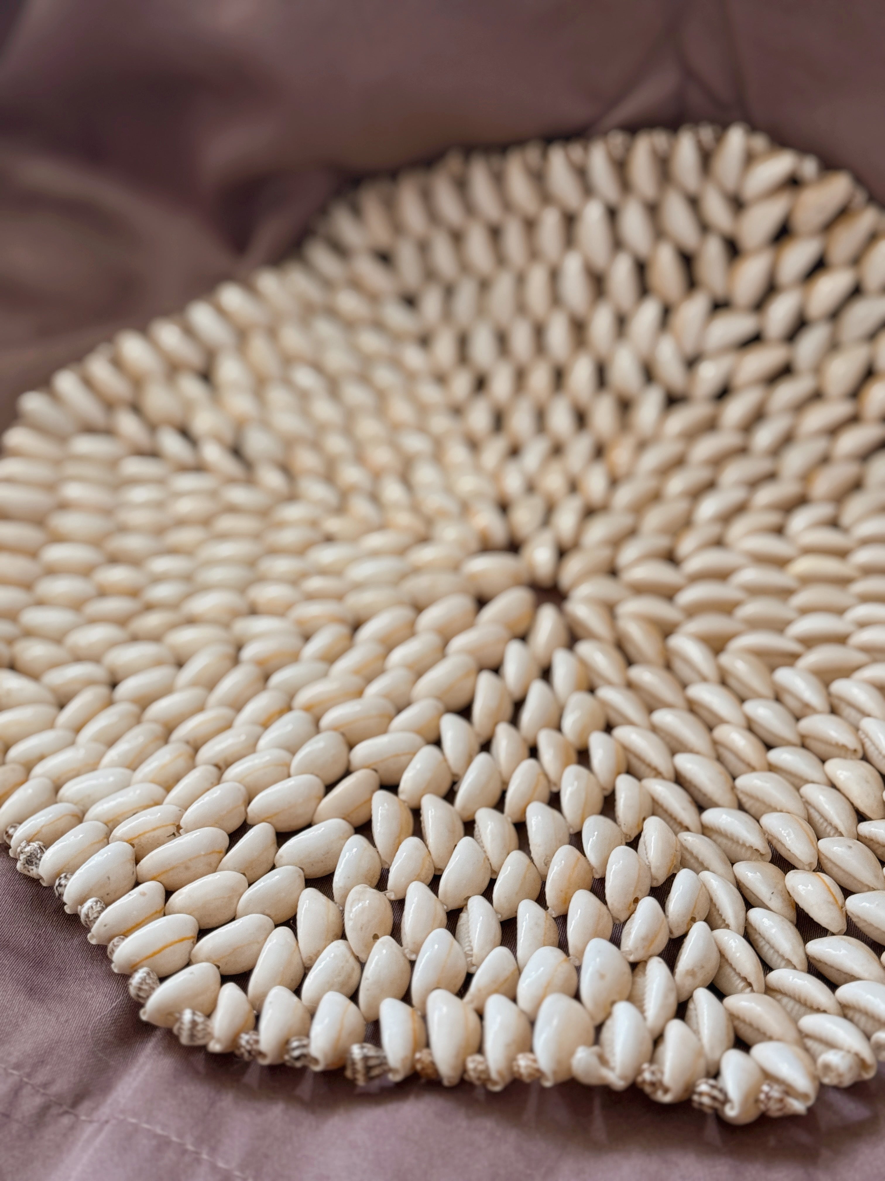 Vintage Shell Trivet Mat
