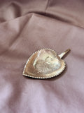 Vintage Mini Brass Leaf Trinket Dish