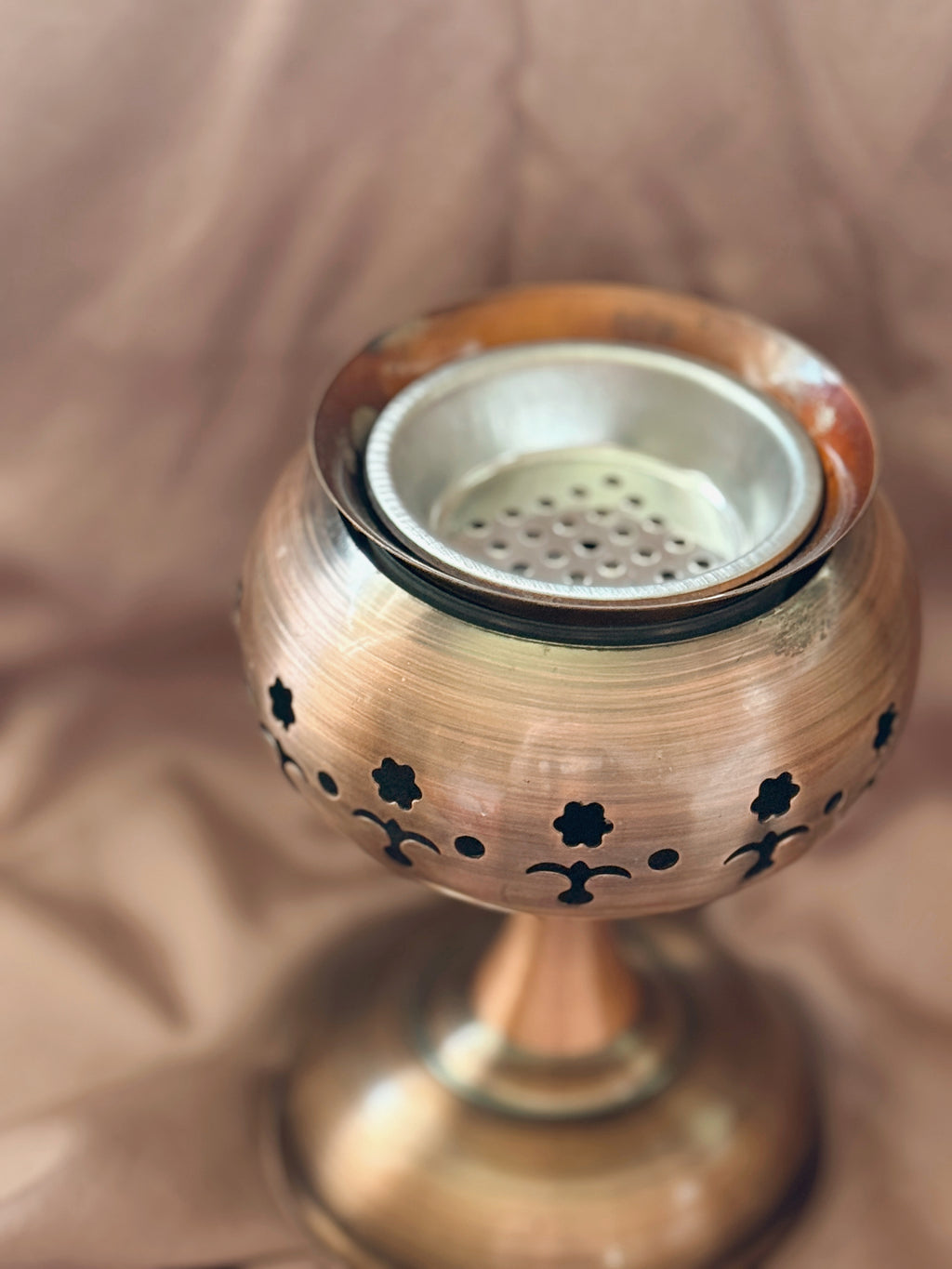 Vintage Copper Incense Burner