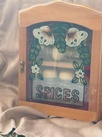 Vintage 1970s Spices Cabinet (UK ONLY)