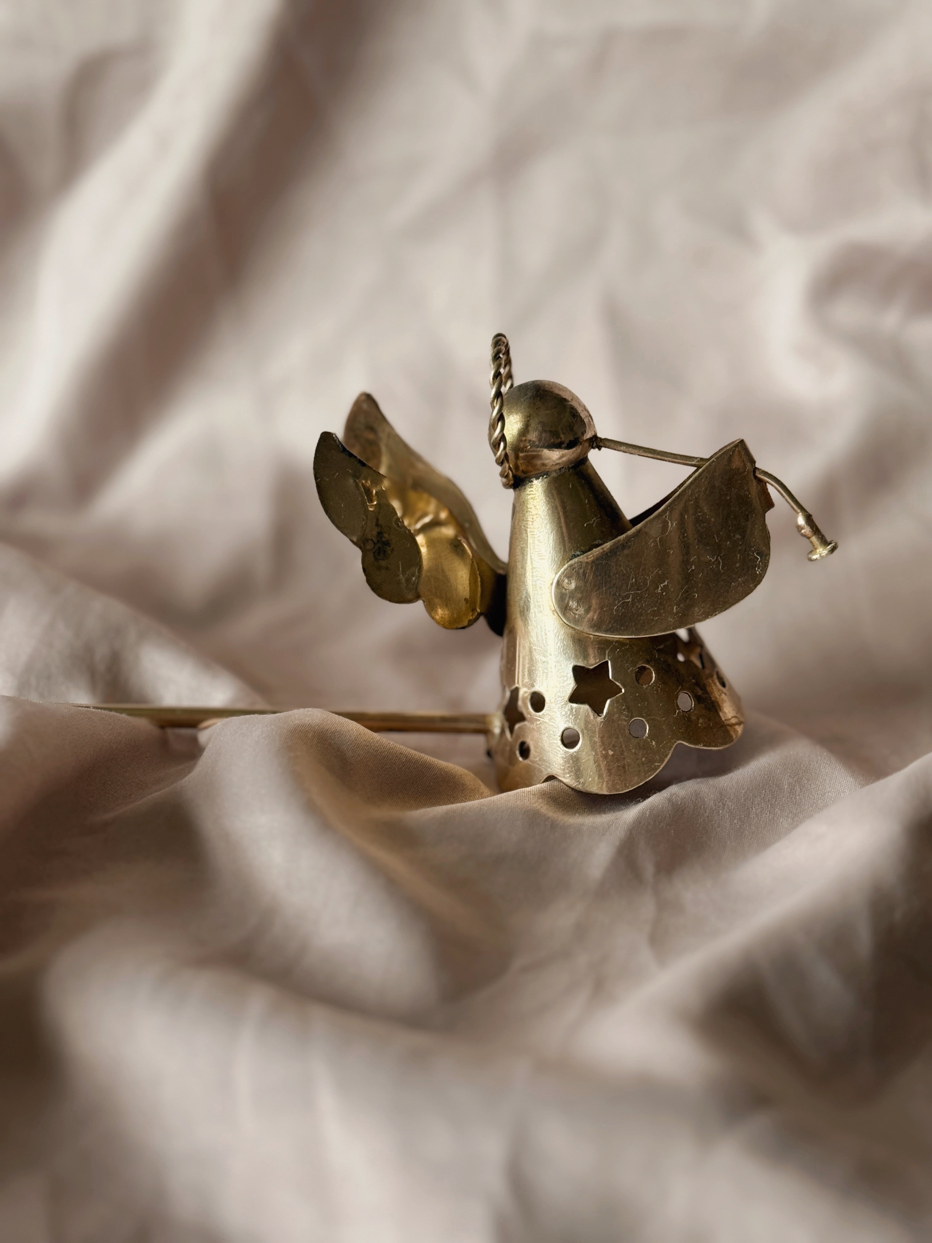 Vintage Brass Candle Snuffer