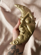 Vintage Ceramic Moon Face