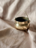 Vintage Brass Mini Cauldron