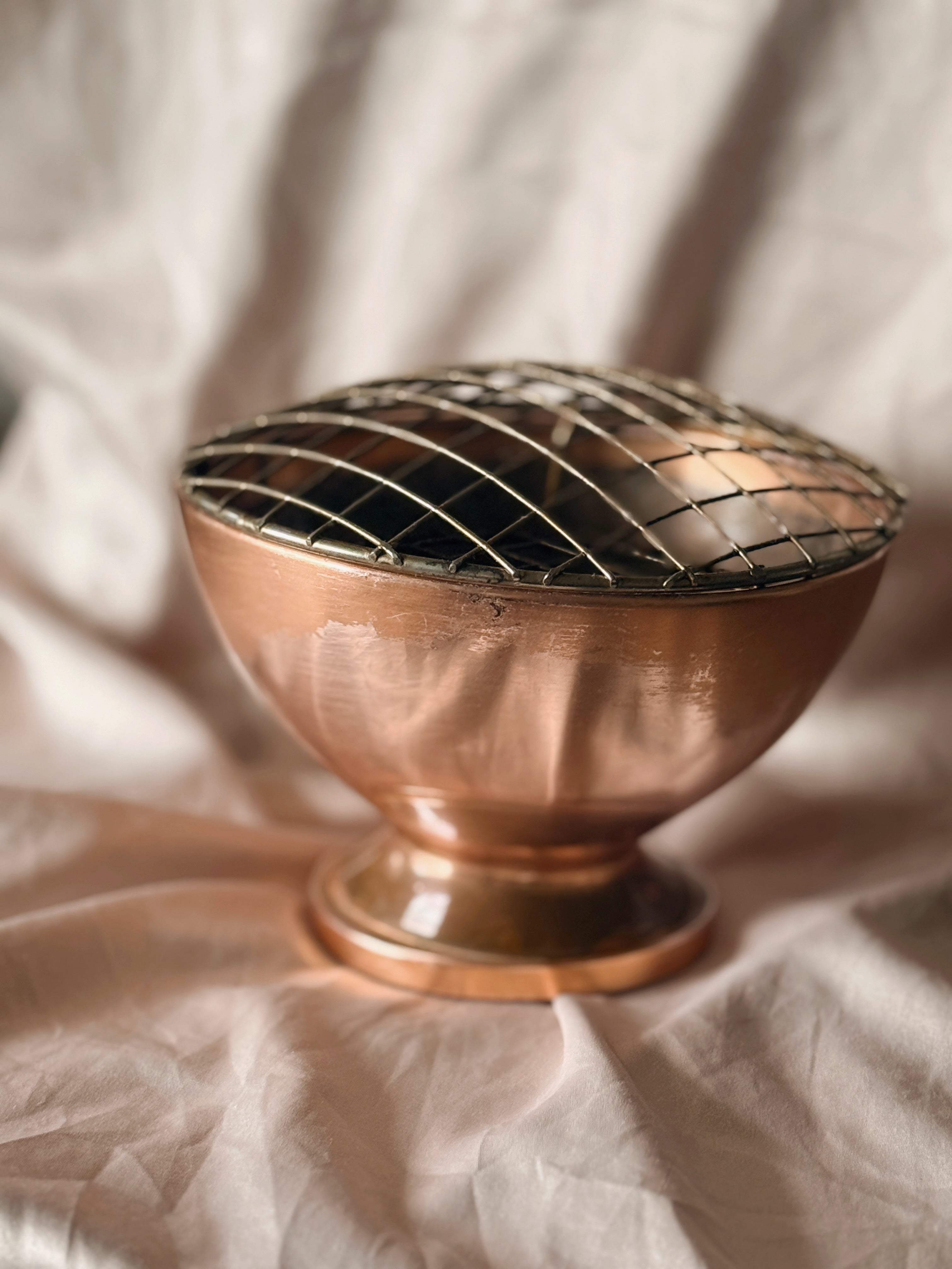 Vintage Copper Incense Burner