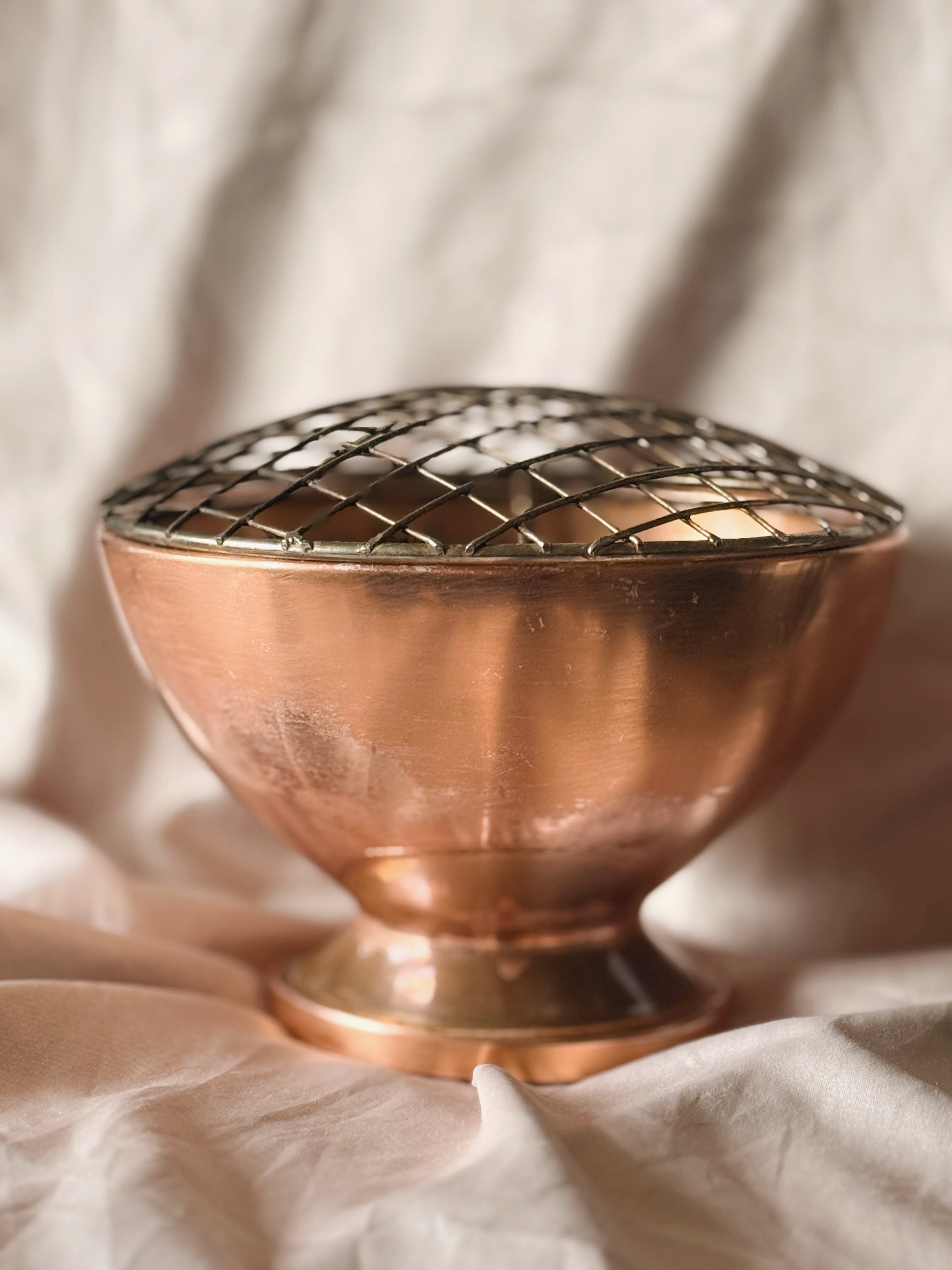 Vintage Copper Incense Burner