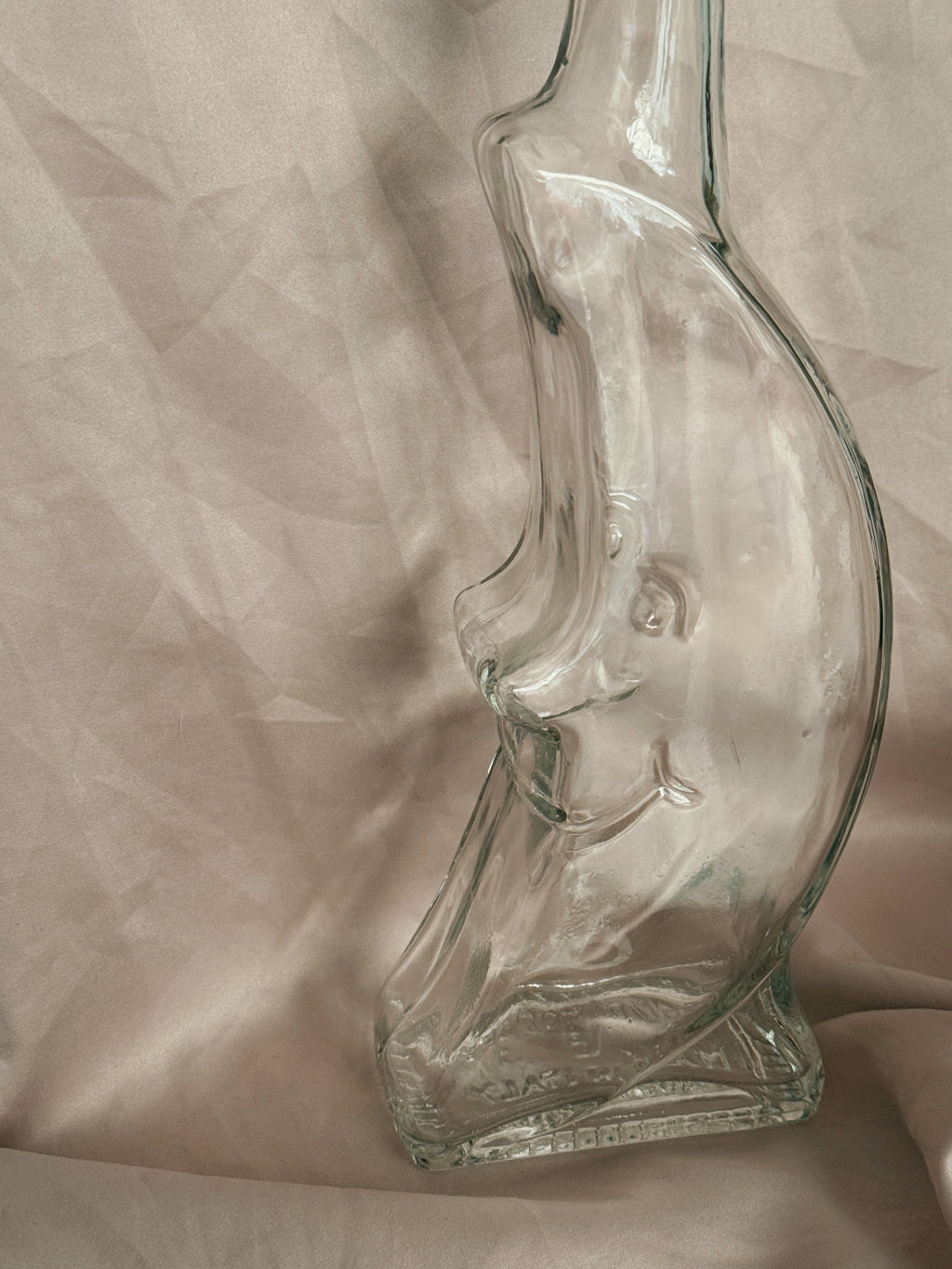 Vintage Crescent Moon Face Bottle (UK ONLY)