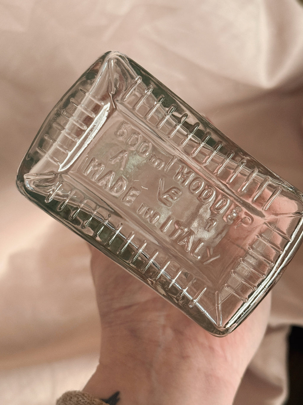 Vintage Crescent Moon Face Bottle (UK ONLY)