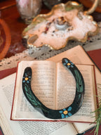 Vintage Painted Iron Horseshoe