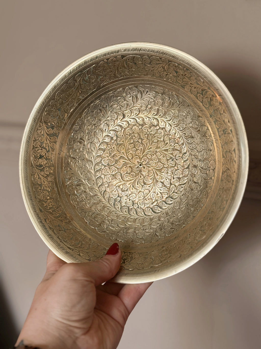 Vintage Brass Bowl