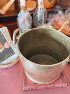 Vintage Large Brass Cauldron