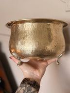 Vintage Brass Extra Large Cauldron (UK ONLY)