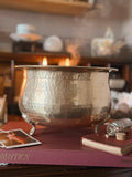 Vintage Brass Extra Large Cauldron (UK ONLY)