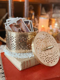 Vintage Brass Box