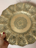 Vintage Large Brass Tray (UK ONLY)