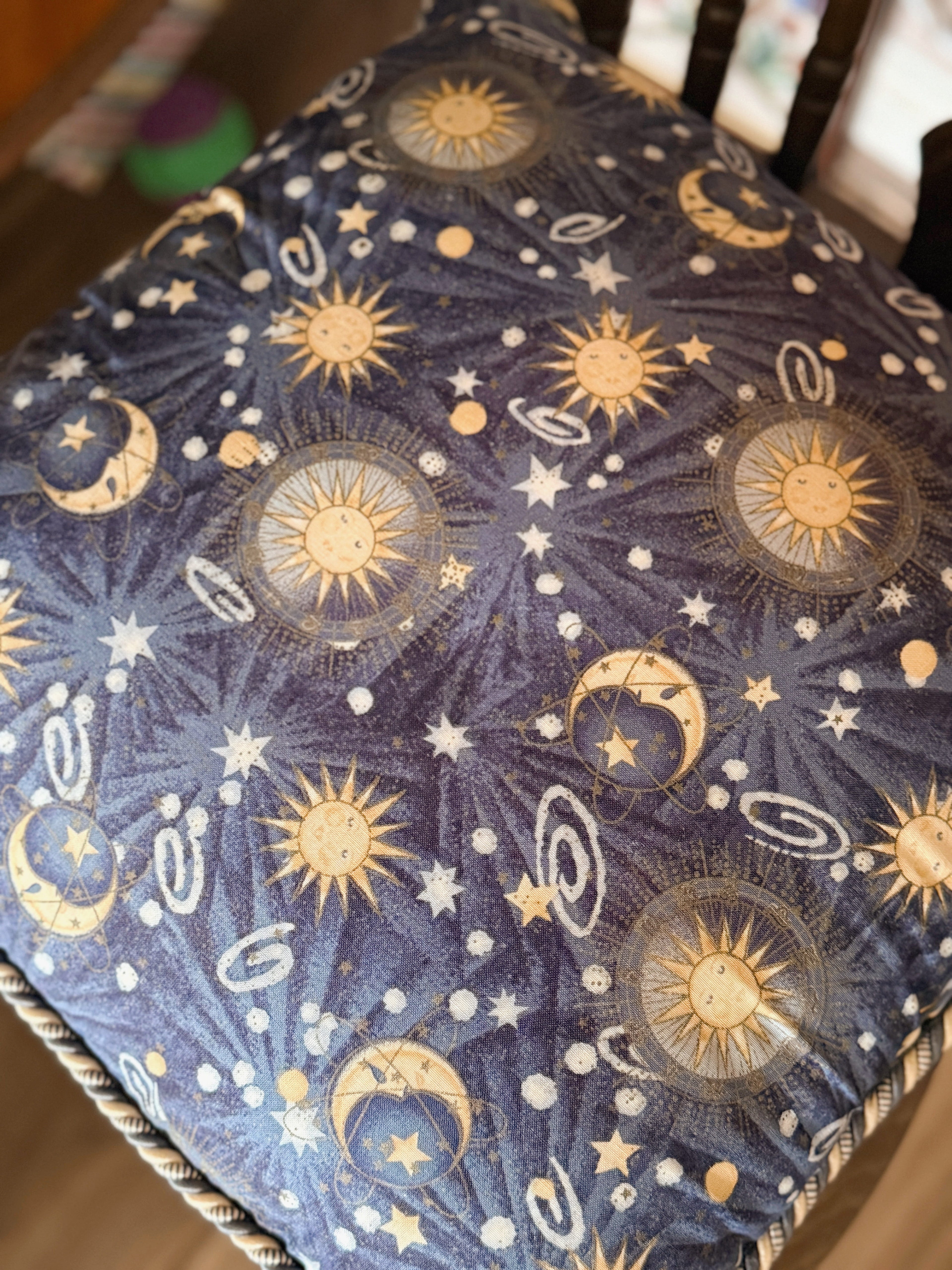 Vintage Celestial Cushion
