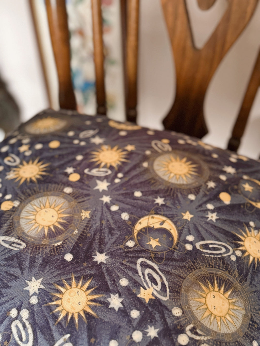 Vintage Celestial Cushion