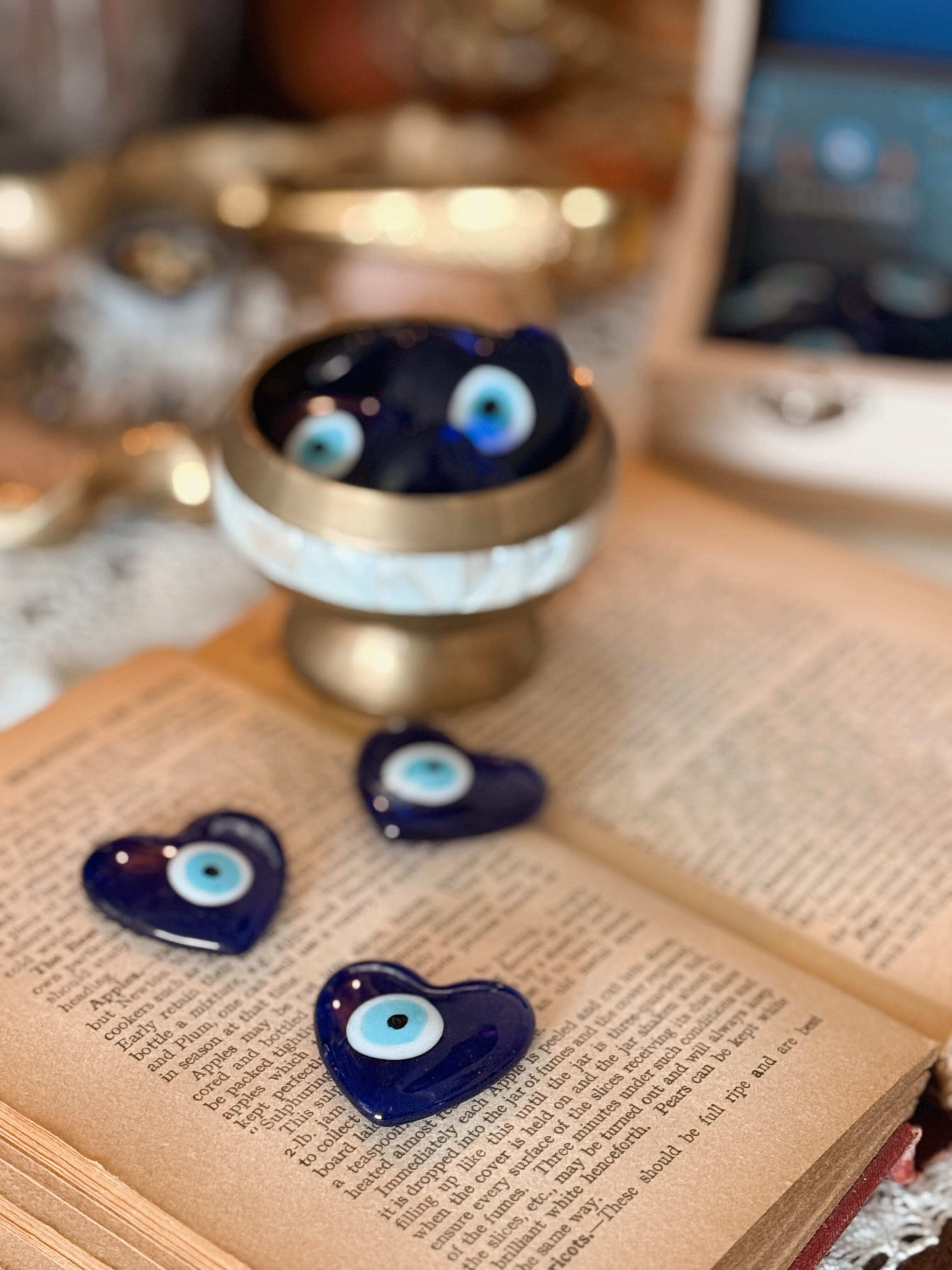 Evil Eye | Nazar Heart Shaped Protection Charm
