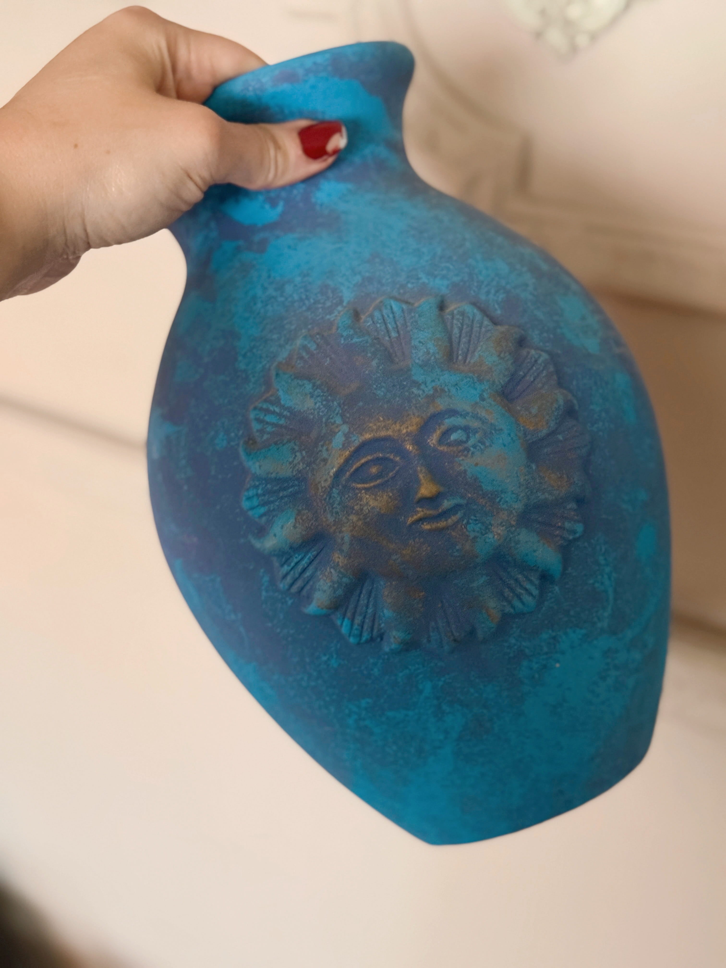 Vintage Sun + Moon Vase (UK ONLY)