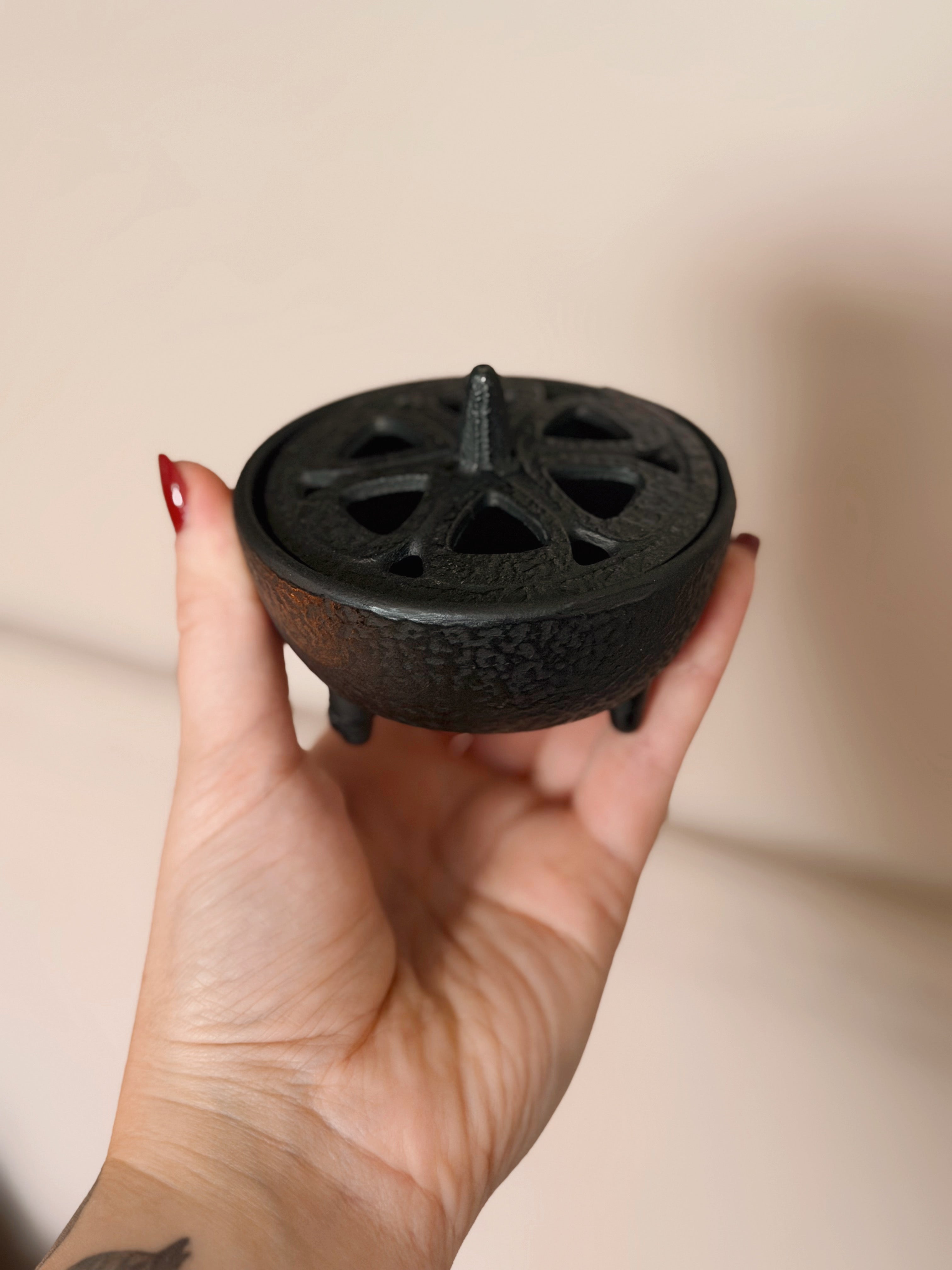 Cast Iron Incense Burner