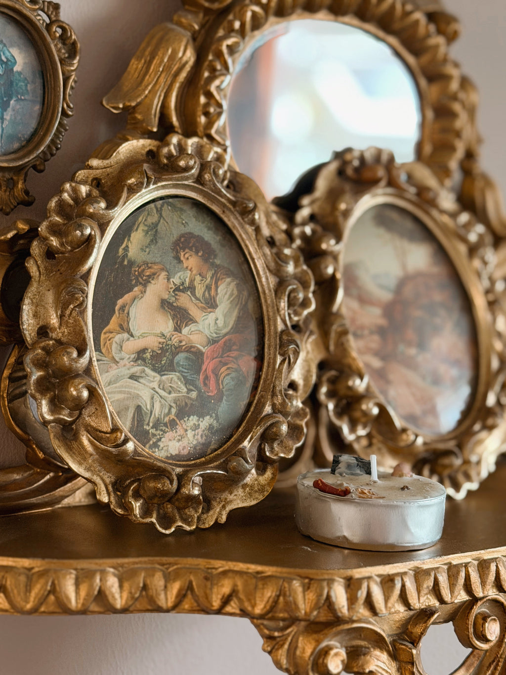 Vintage Rococo Frame Pictures